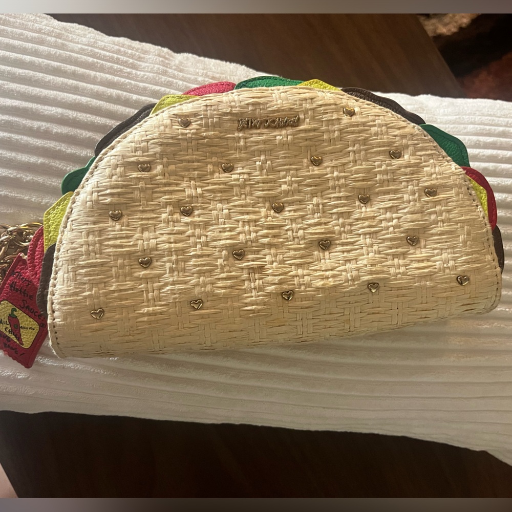 Betsey Johnson Taco Purse